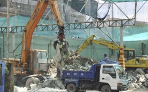 thu gom rác thải xây dựng